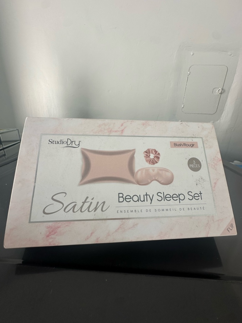 Studio Dry Satin Beauty Sleep Set - Blush